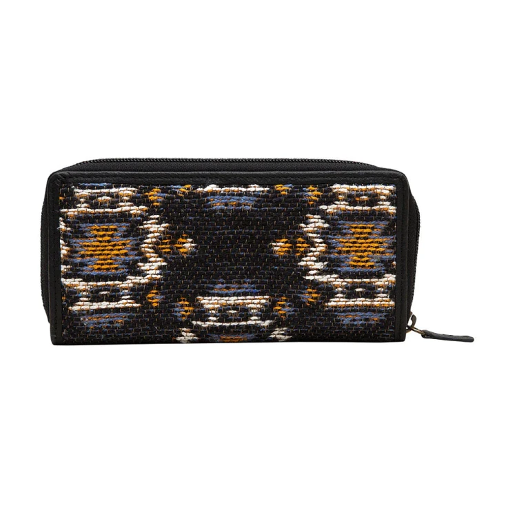 Portfel damski westernowy MYRA BAG Camo Blue1.webp