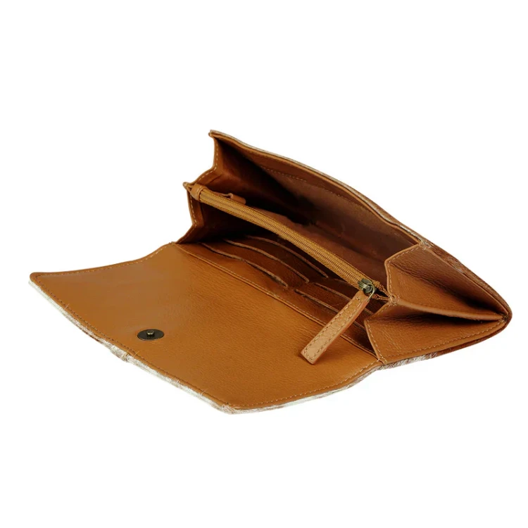 Portfel damski skórzany westernowy MYRA BAG Cowhide 1.webp