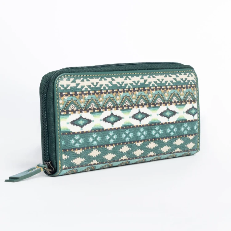 Portfel damski skórzany westernowy MYRA BAG Mirage 3.webp