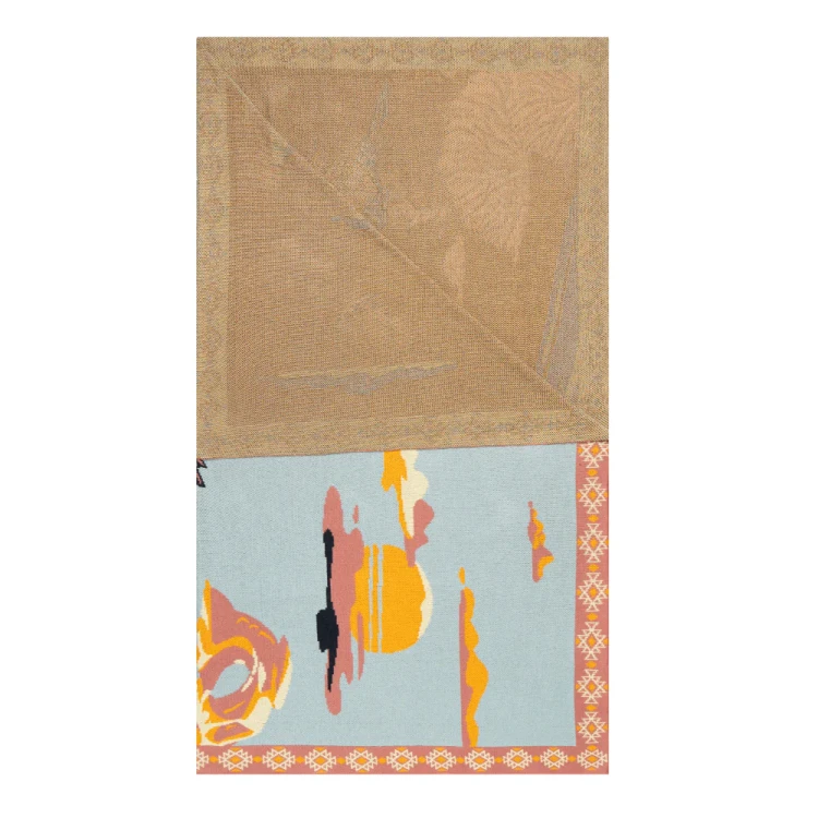 Koc westernowy bawełniany MYRA Lone Bronco Rider Throw 50x60cm.webp