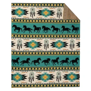 Koc westernowy bawełniany MYRA Dreamcatcher 127 × 152cm