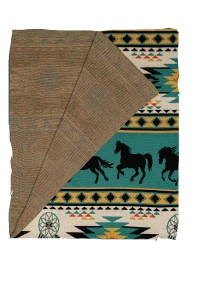 Koc westernowy bawełniany MYRA Dreamcatcher 127 × 152cm