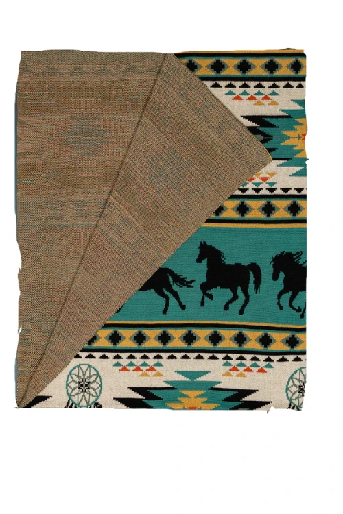 Koc westernowy bawełniany MYRA Dreamcatcher 127 × 152cm.webp
