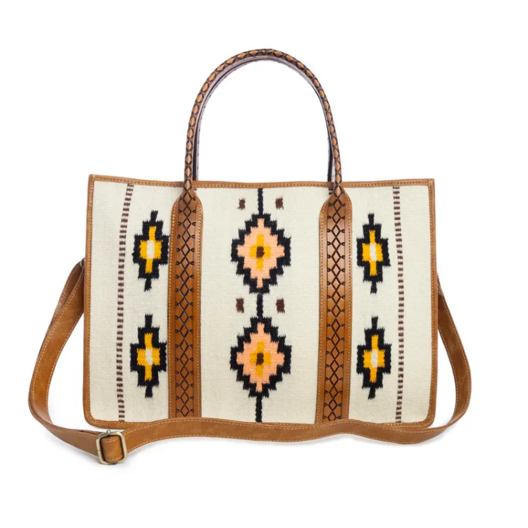 Torebka damska westernowa MYRA BAG Cedar Crest Canvas & Leather 4.webp