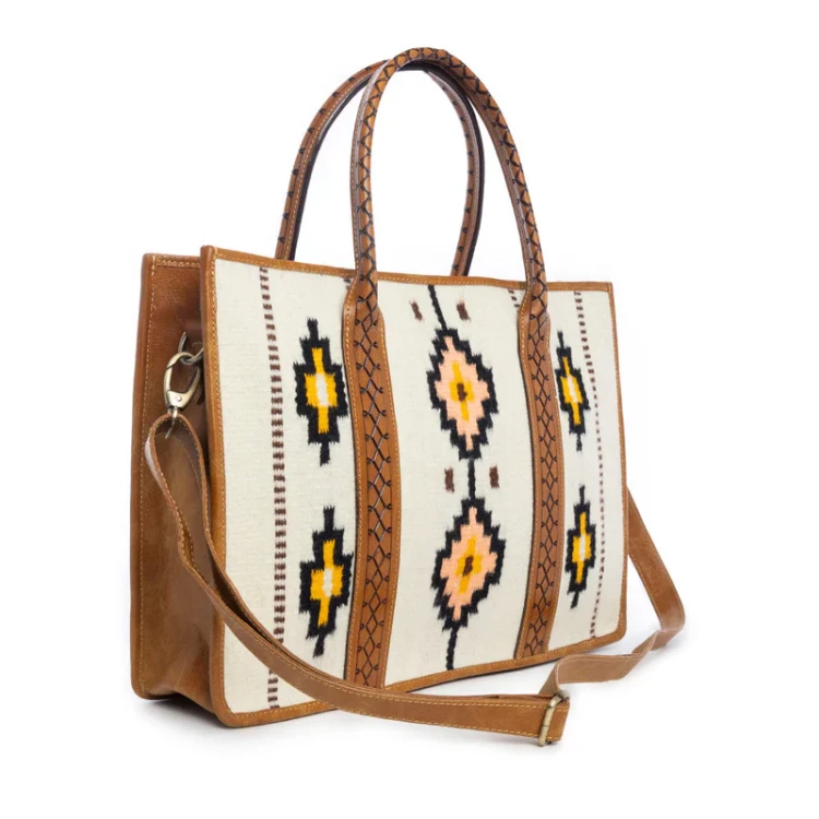 Torebka damska westernowa MYRA BAG Cedar Crest Canvas & Leather 3.webp