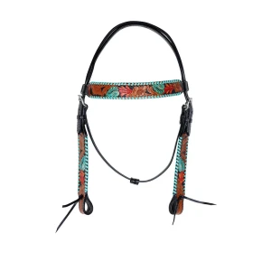 Ogłowie westernowe MYRA Turquoise