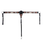 Napierśnik westernowy skózany MYRA Sunfower