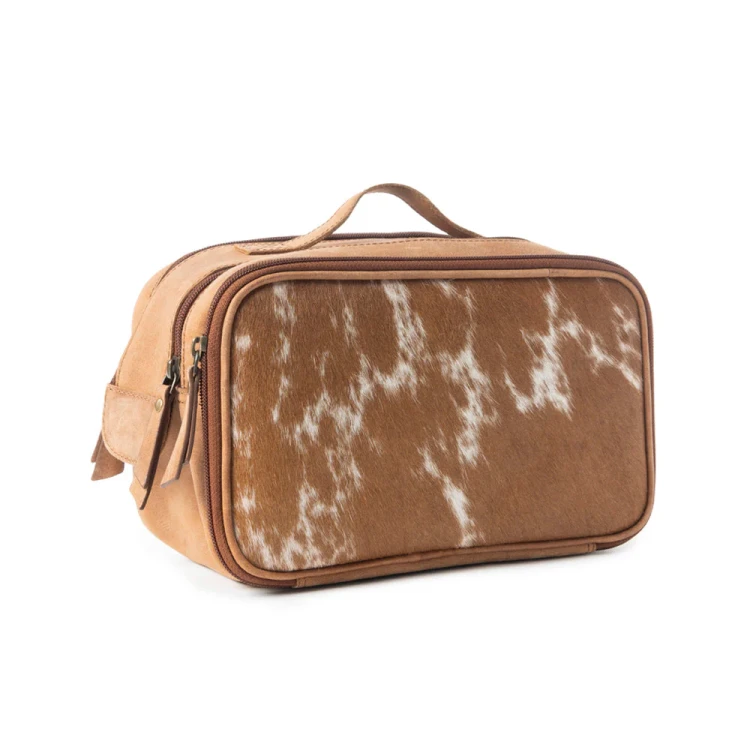 Kosmetyczka damska westernowa MYRA BAG Martha High Trail brown 4.webp