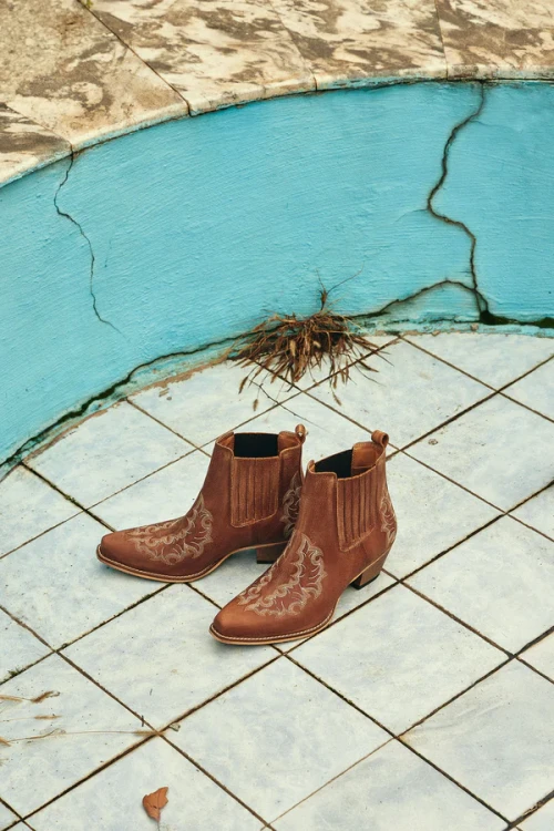 Kowbojki damskie MYRA Dearling Ranch Brown 1.webp