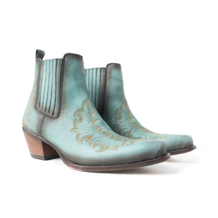 Kowbojki damskie MYRA Dearling Ranch Teal 5.webp