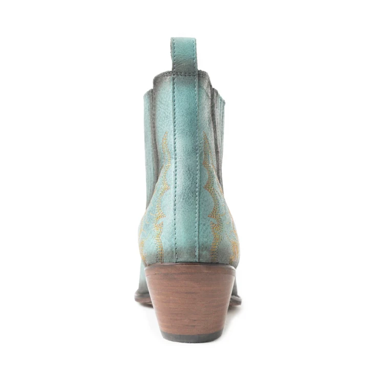 Kowbojki damskie MYRA Dearling Ranch Teal 3.webp