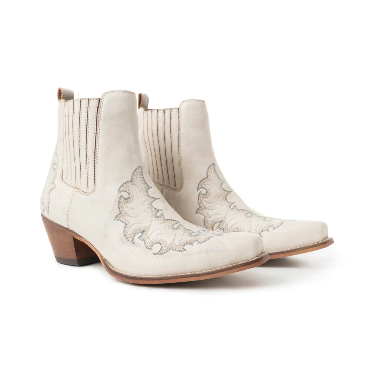 Kowbojki damskie MYRA Dearling Ranch White 4.webp