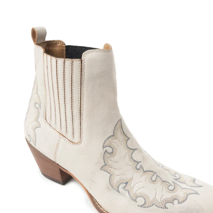 Kowbojki damskie MYRA Dearling Ranch White 3.webp
