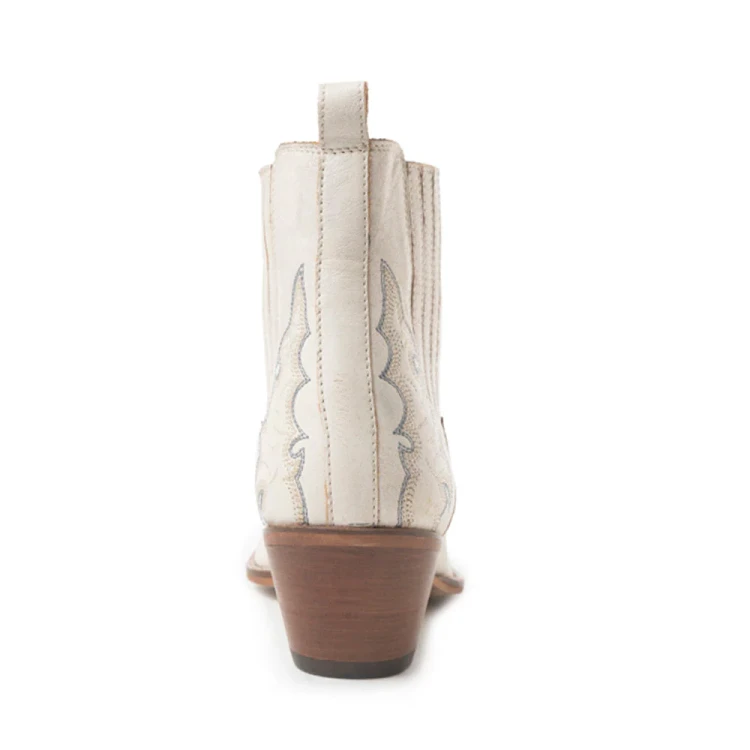 Kowbojki damskie MYRA Dearling Ranch White 1.webp