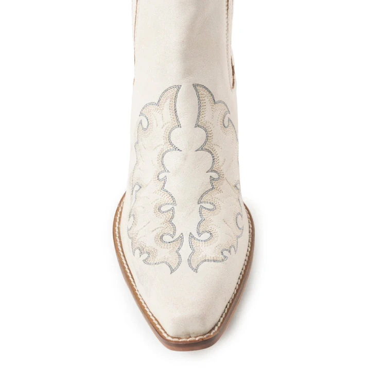 Kowbojki damskie MYRA Dearling Ranch White.webp