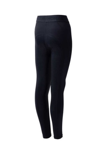 Legginsy jeździeckie dziecięce z pełnym lejem silikonowym Horze "Madison" 