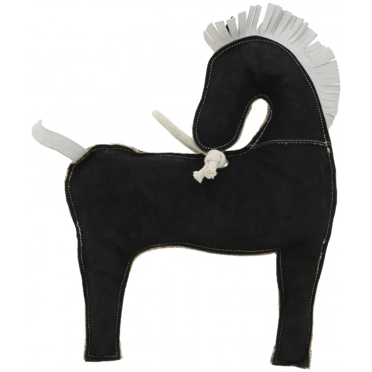 Zabawka dla konia skórzana zebra HippoTonic.jpg