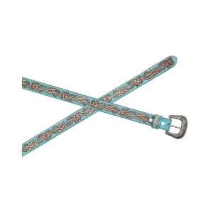 Skórzany pasek do spodni westernowy MYRA Canyon - rozm. S - WYSYŁKA 48H