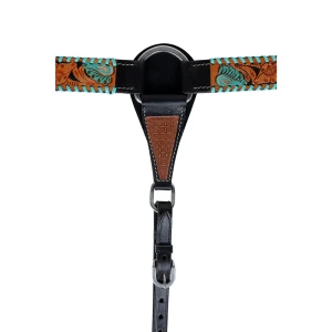 Napierśnik westernowy skózany MYRA Turquoise - rozm. COB - WYSYŁKA 48H