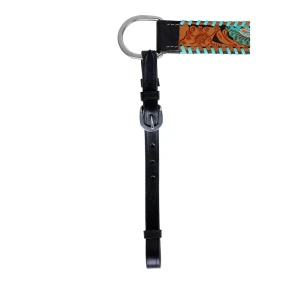 Napierśnik westernowy skózany MYRA Turquoise - rozm. COB - WYSYŁKA 48H