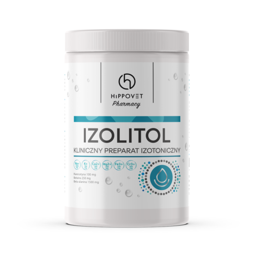 HIPPOVET PHARMACY Izolitol 1kg elektrolity kliniczne dla koni - WYSYŁKA 48H