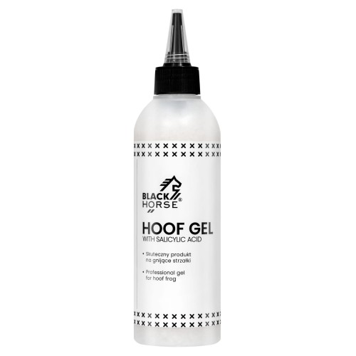 BLACK HORSE Hoof Gel 250ml żel do kopyt z kwasem salicylowym - WYSYŁKA 48H
