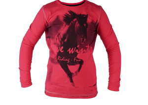 Koszulka jeździecka z długim rękawem HORKA - rozm. 164 - WYSYŁKA 48 H  