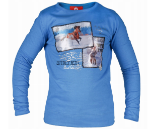 Koszulka jeździecka, dziecięca,  z długim rękawem HORKA - rozm. 152  - WYSYŁKA 48 H    