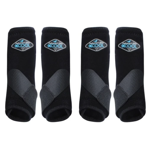 Ochraniacze Professional’s Choice 2XCOOL SPORTS MEDICINE BOOT - komplet 4szt. - CZARNE