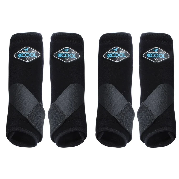 Ochraniacze Professional’s Choice 2XCOOL SPORTS MEDICINE BOOT - komplet 4szt. - CZARNE.webp