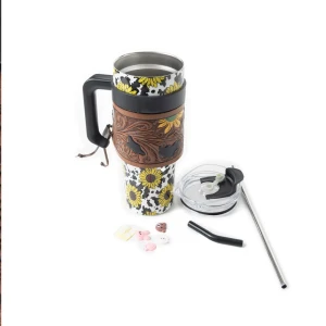 Kubek termiczny termos w stylu westernowym 1l MYRA BAG Wyoming - WYSYŁKA 48H