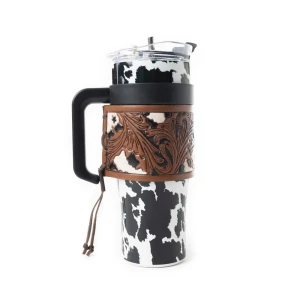 Kubek termiczny termos Wyoming Black and White 1l MYRA BAG - WYSYŁKA 48H