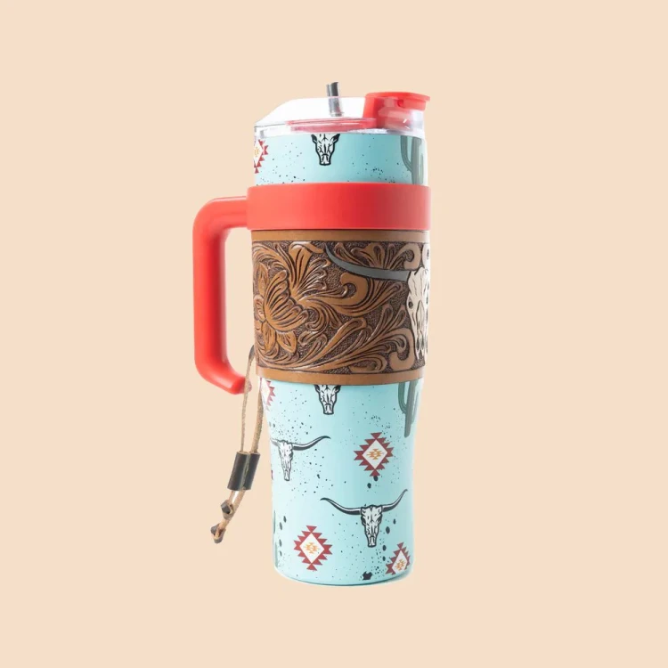 Kubek termiczny termos w stylu westernowym 1l MYRA BAG 1.webp