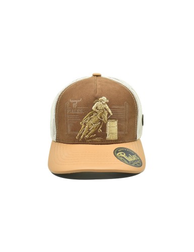 Czapka westernowa Piales Rodeo Barrel Brown - WYSYŁKA 48H 7.jpg
