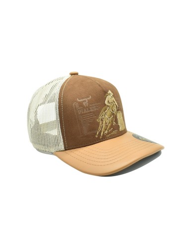 Czapka westernowa Piales Rodeo Barrel Brown - WYSYŁKA 48H 6.jpg