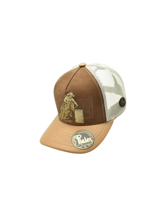 Czapka westernowa Piales Rodeo Barrel Brown - WYSYŁKA 48H 2.jpg