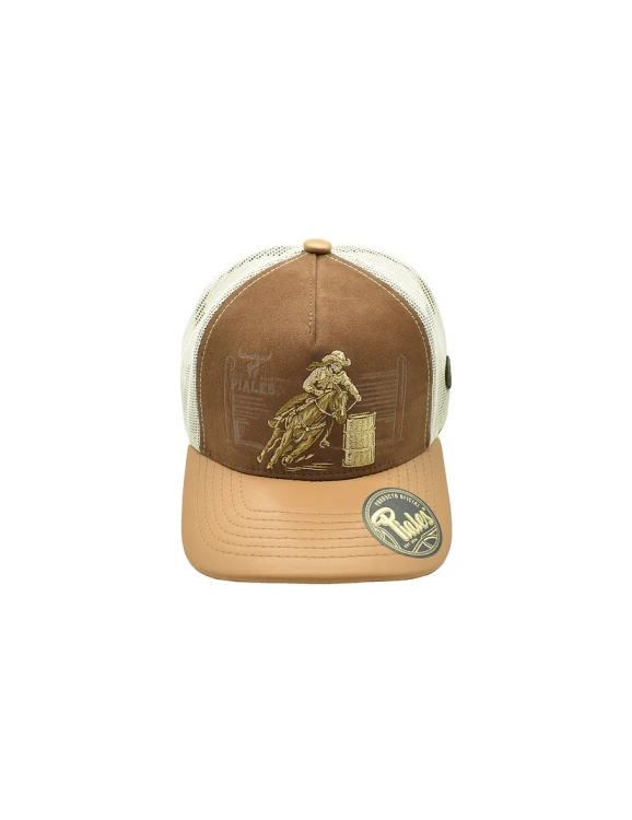 Czapka westernowa Piales Rodeo Barrel Brown - WYSYŁKA 48H 1.jpg