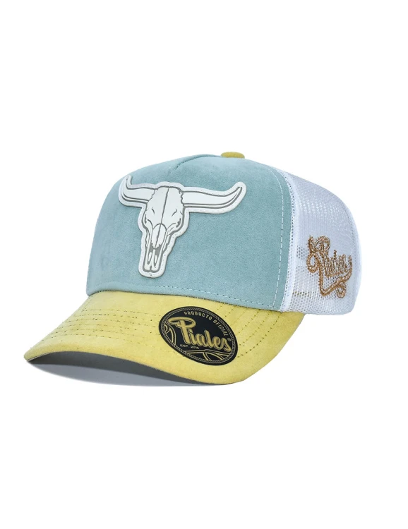 Czapka westernowa Piales New West Cielo - błękitna czapka trucker - WYSYŁKA 48H 5.jpg