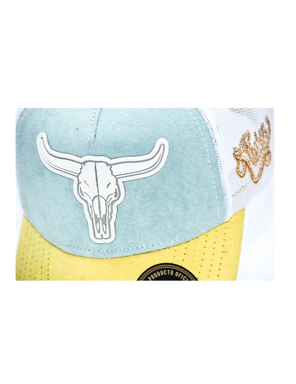 Czapka westernowa Piales New West Cielo - błękitna czapka trucker - WYSYŁKA 48H 1.jpg