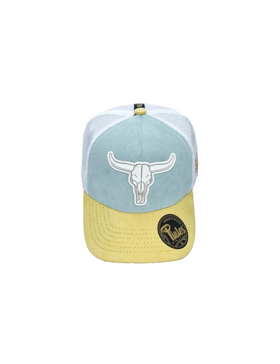 Czapka westernowa Piales New West Cielo - błękitna czapka trucker - WYSYŁKA 48H.jpg