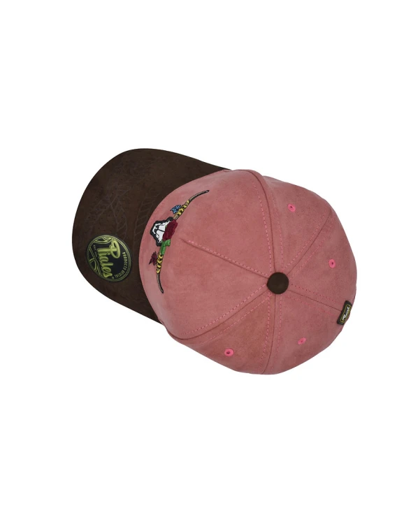 Czapka westernowa Piales Viejo Oeste Rosa – różowo-brązowa.jpg