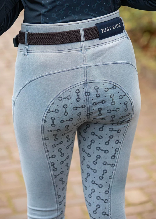 Bryczesy damskie Harry’s Horse Just Ride Retro Full Grip sklep zdrowy koń.jpg