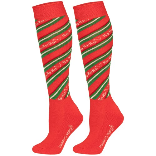 Podkolanówki jeździeckie Harry’s Horse Christmas zdrowy koń.jpg