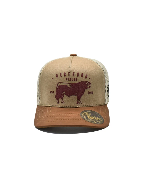 Czapka westernowa Piales Hereford Caqui 1.jpg