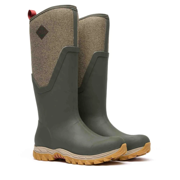 Termobuty Muck Boot Arctic Sport II Olive zimowe kalosze neoprenowe.webp