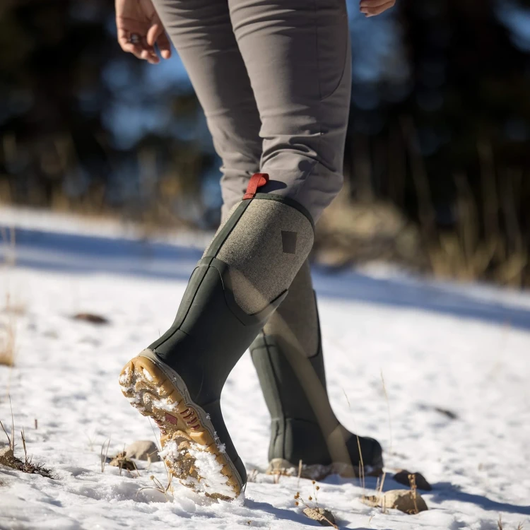 Termobuty Muck Boot Arctic Sport II Olive zimowe kalosze neoprenowe 1.webp