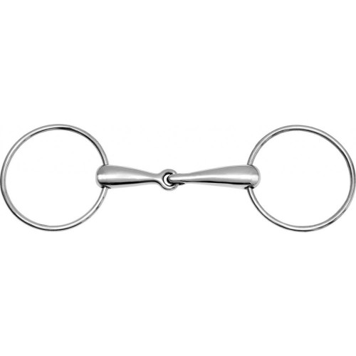 Wędzidło "Large Rings" pojedynczo łamane