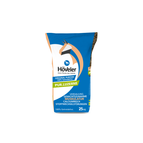 HOVELER Original Pur.Luzerne 25kg trawokulki z luceny