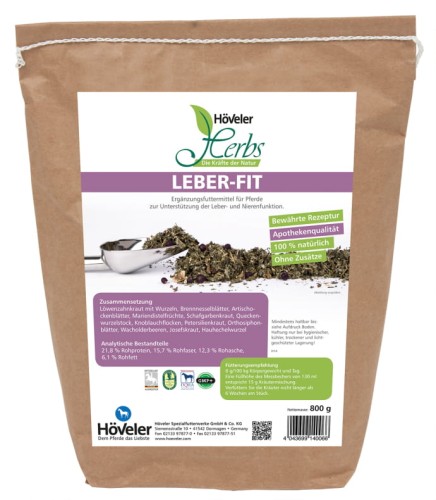 "Leber Fit" 0,8kg oczyszczenie organizmu z toksyn