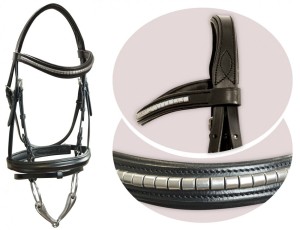 Ogłowie skórzane "Cleo"